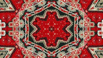 Ethnic Authentic Carpet Kaleidoscope photo