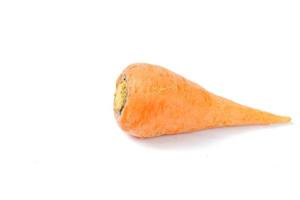 Carrots isolated on a white background photo