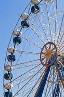Ferris Wheel Children Amosement Park Holiday Concept photo