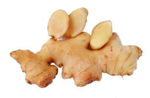 Ginger isolated on a white background photo