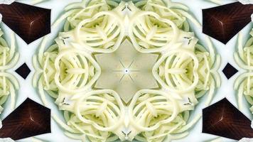 Abstract Breakfast Kaleidoscope photo