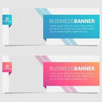 Vector Abstract Geometric Design Banner Web Template