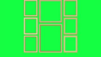 Frame border in any compositions. video