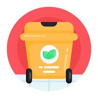 Eco Garbage and Waste vector