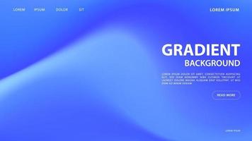 Abstract vibrant gradient background in blue tones. vector