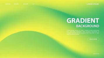 Abstract vibrant gradient background in green tones.