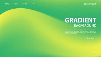 Abstract vibrant gradient background in green tones. vector