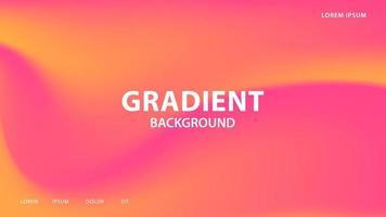 Abstract vibrant gradient background in red and orange tones. vector