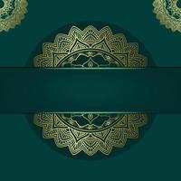 Luxury ornamental mandala background vector