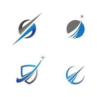 Faster Logo Template vector icon