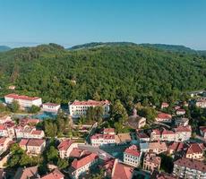 Aerial photo of Dryanovo, Bulgaria