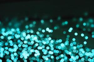 aqua abstract of blur and bokeh glow interior light night garden photo