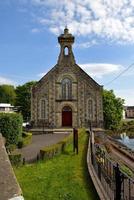 Donegal Methodist Church in the morning sun photo