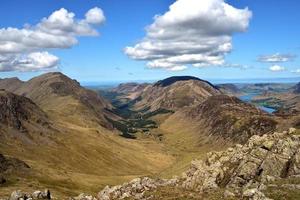 The green woodland of Ennerdale valley photo