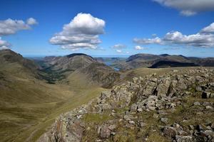 The fells of the Buttermere valley photo