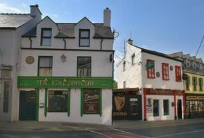 Donegal, Ireland - 17th May 2019, McCaffereg's and Sonny McSwine's pubs next to each other photo