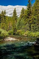 Smith Dorian Creek on a sunny day. Spray Valley Provincial Park photo