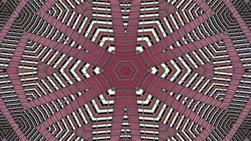 Colorful Hypnotic  Symmetric Kaleidoscope photo