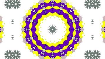 Colorful Hypnotic  Symmetric Kaleidoscope photo