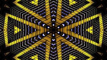 Colorful Hypnotic  Symmetric Kaleidoscope photo