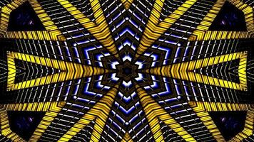 Colorful Hypnotic  Symmetric Kaleidoscope photo