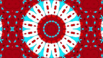 Colorful Hypnotic  Symmetric Kaleidoscope photo