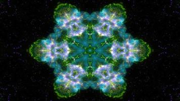 Colorful Shiny and Hypnotic Kaleidoscope photo