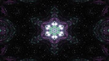 Colorful Shiny and Hypnotic Kaleidoscope photo