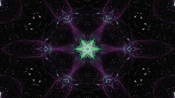 Colorful Shiny and Hypnotic Kaleidoscope photo