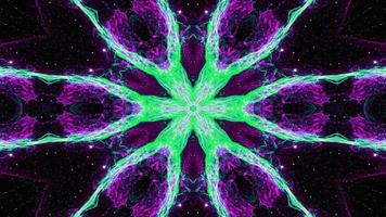 Colorful Shiny and Hypnotic Kaleidoscope photo