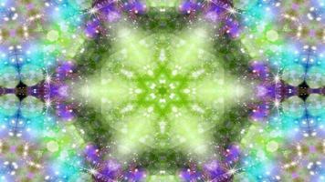 Colorful Shiny and Hypnotic Kaleidoscope photo