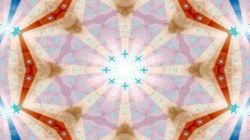 Colorful Shiny and Hypnotic Kaleidoscope photo