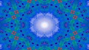 Colorful Shiny and Hypnotic Kaleidoscope photo