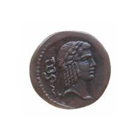 Ancient Roman coin photo