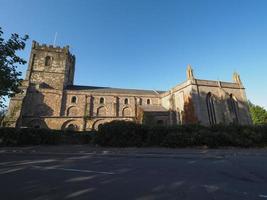 iglesia de santa maría en chepstow foto