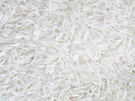 Basmati rice background photo