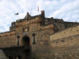 Castillo de Edimburgo en Escocia foto