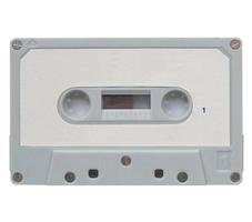 Audio Cassette isolated photo