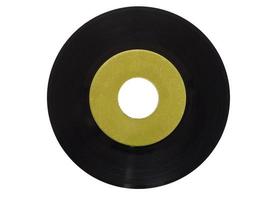 Vinyl record 45 rpm photo