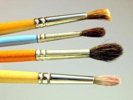 Paintbrushes for painting photo