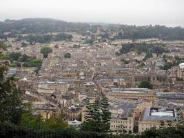 Aerial view of Bath photo