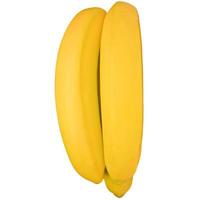 fruta de plátano aislado foto