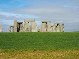 Stonehenge monument in Amesbury photo