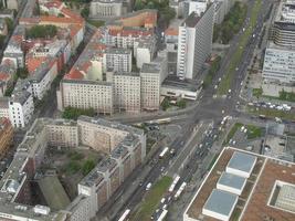 Berlin aerial view photo