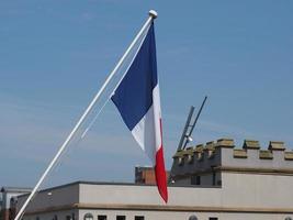 bandera francesa de francia foto