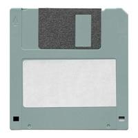Floppy disk isolated photo