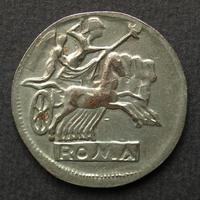 Ancient Roman coin photo