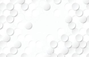 Embossed Circle White Background vector