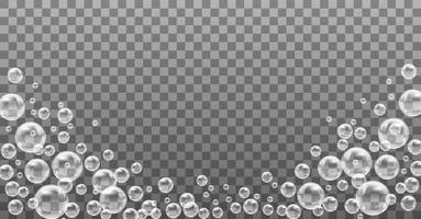 illustratioo vector de burbujas de jabón