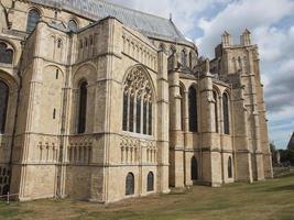 catedral en canterbury, reino unido foto